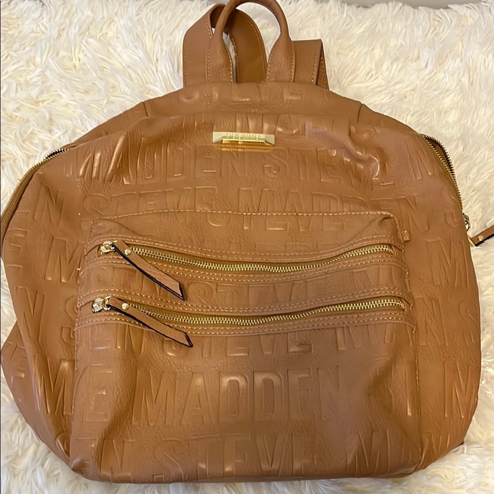 Steve Madden Tan Backpack